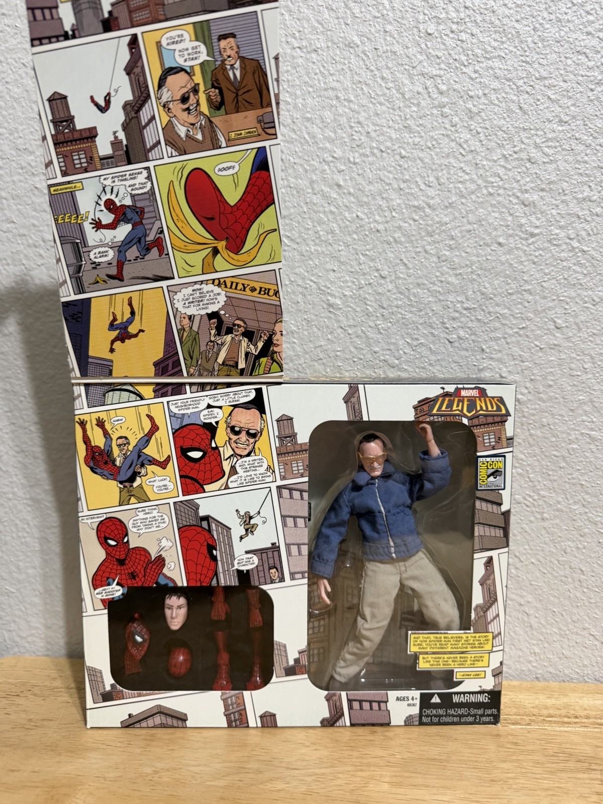 STAN LEE Marvel Legends Exclusive Spider Man Comic Con San Diego 2007 SDCC NEW