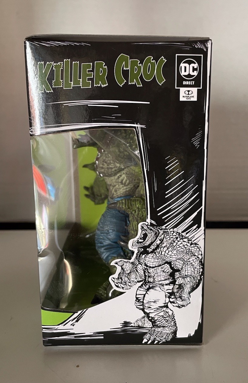 DC Direct Todd’s Mods Killer Croc Vinyl Figure 4.5&Prime; Scale Posed Figure NEW