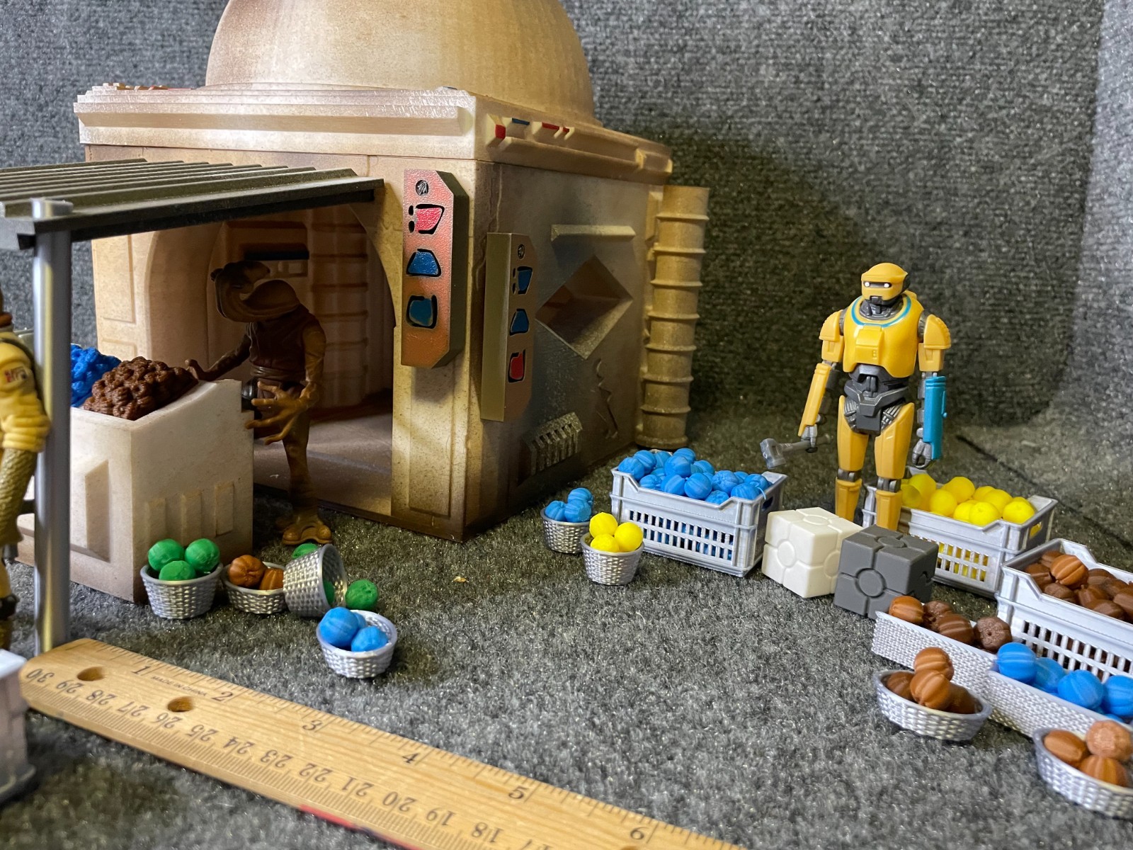 Star Wars inspired storefront 3.75 Custom store front type 3 A1 Alternate paint