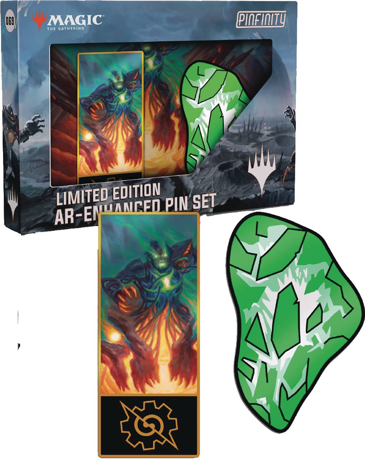 Pinfinity Magic The Gathering Boxed Limited Edition AR Pins NIB
