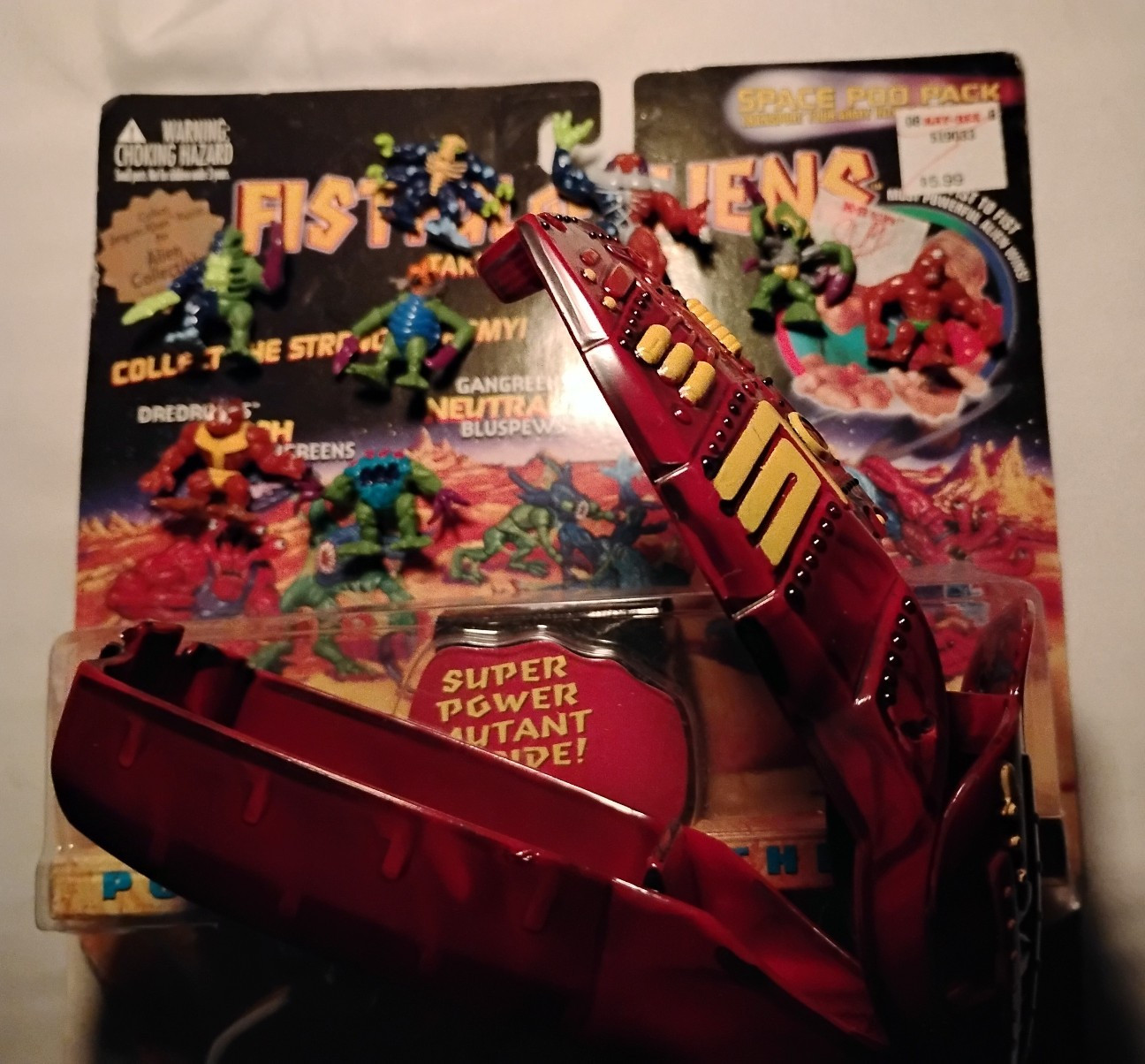 Vintage YES! Fistful of Aliens Take the Challenge Power is EVERYTHING! Opened