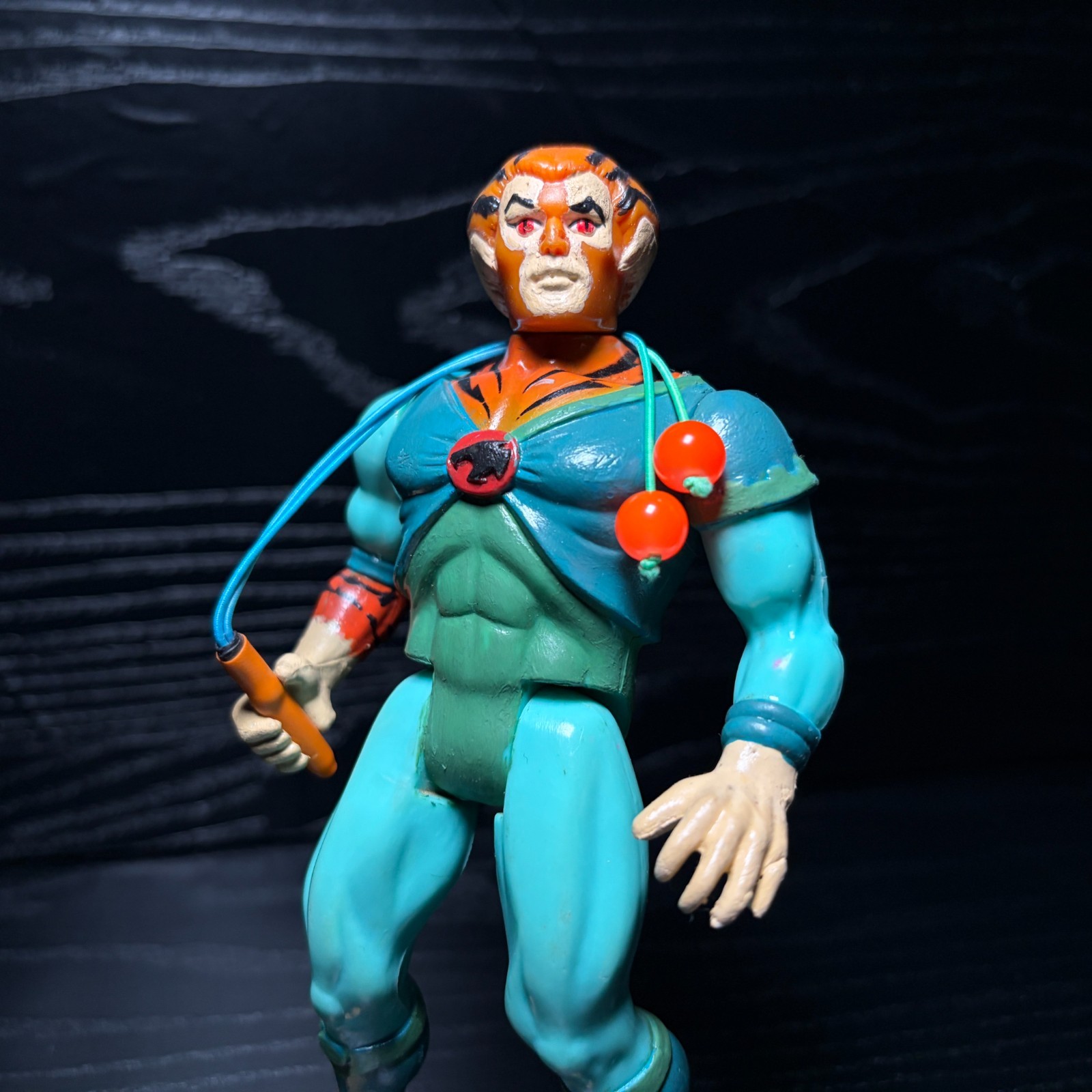 ThunderCats – Custom Old Tygra & Bolo Whip (LJN Toys, Telepix, T. Wolf, 1986)