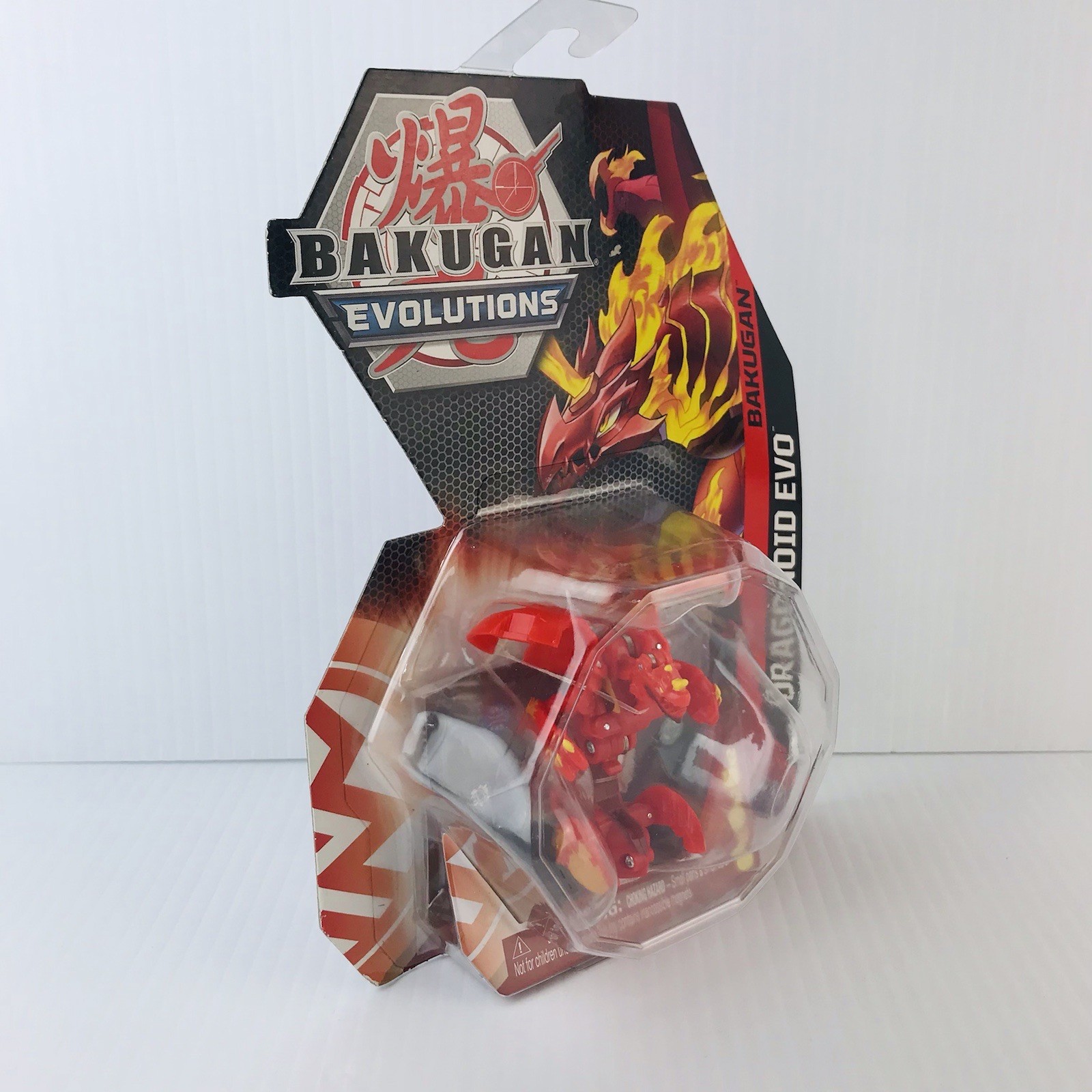 BAKUGAN EVOLUTIONS ACTION TOY & TRADING CARDS – RED DRAGONOID EVO NEW!