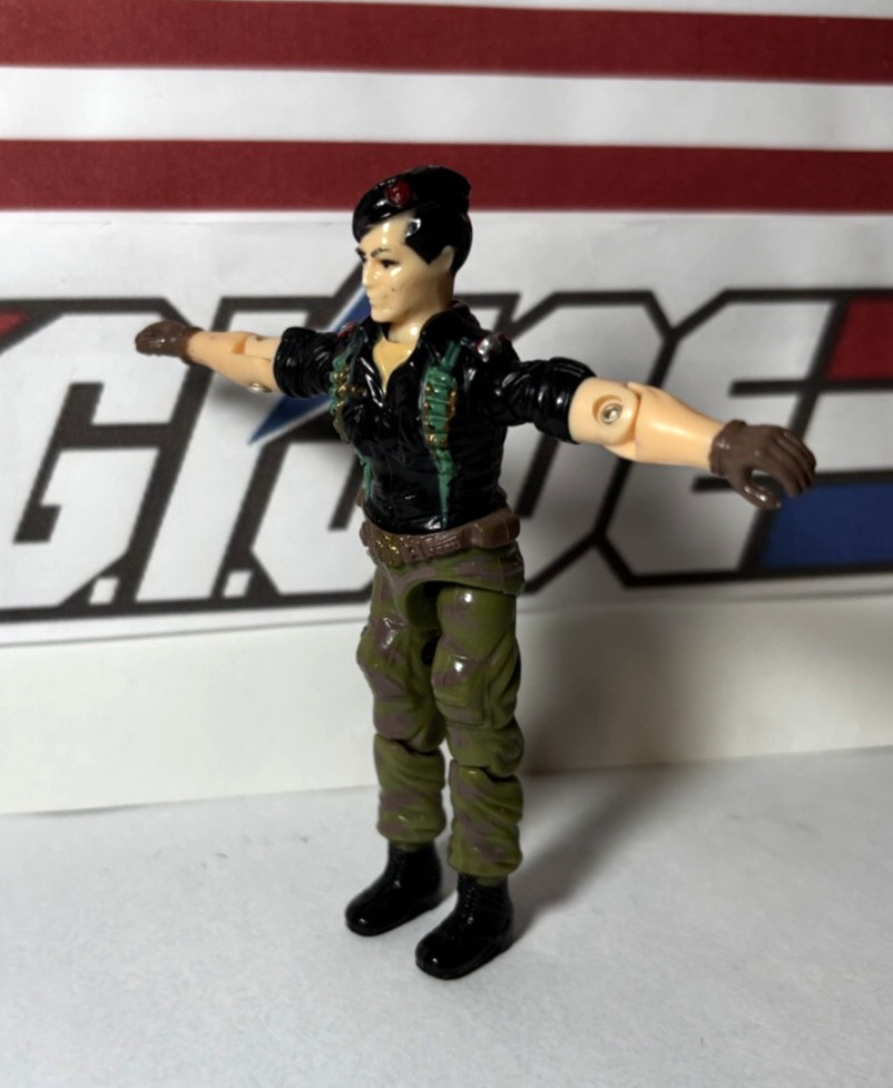 GI Joe Funskool Flint *100% COMPLETE w/UNCUT CARD BACK, Nice! Vintage 1993 India