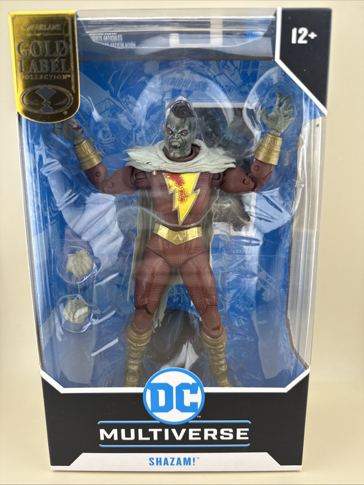 DC McFarlane Multiverse Shazam DC vs Vampires Gold Label 7&Prime; Walmart Exclusive