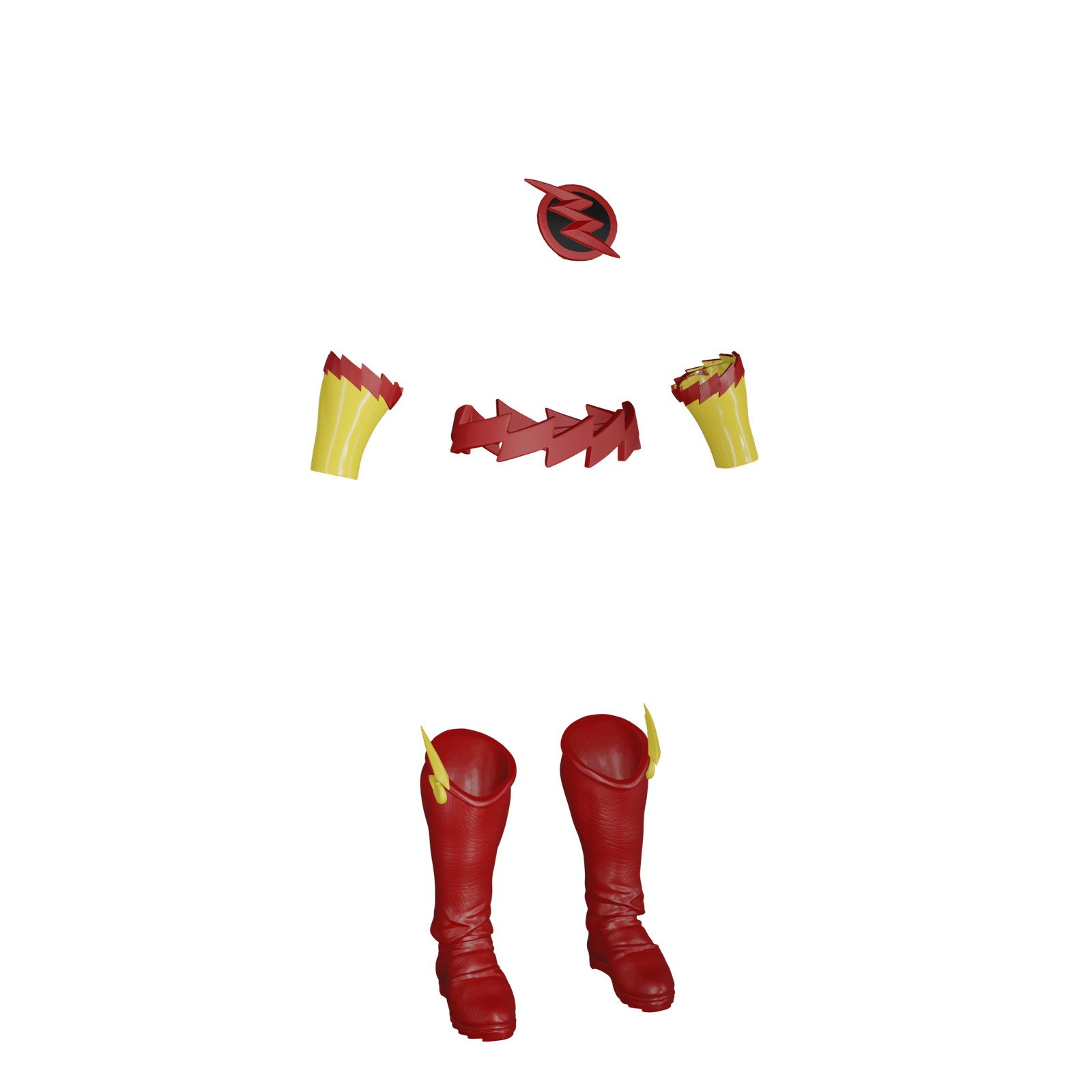 1/6 Scale Action Figure Kit: Reverse Flash v1