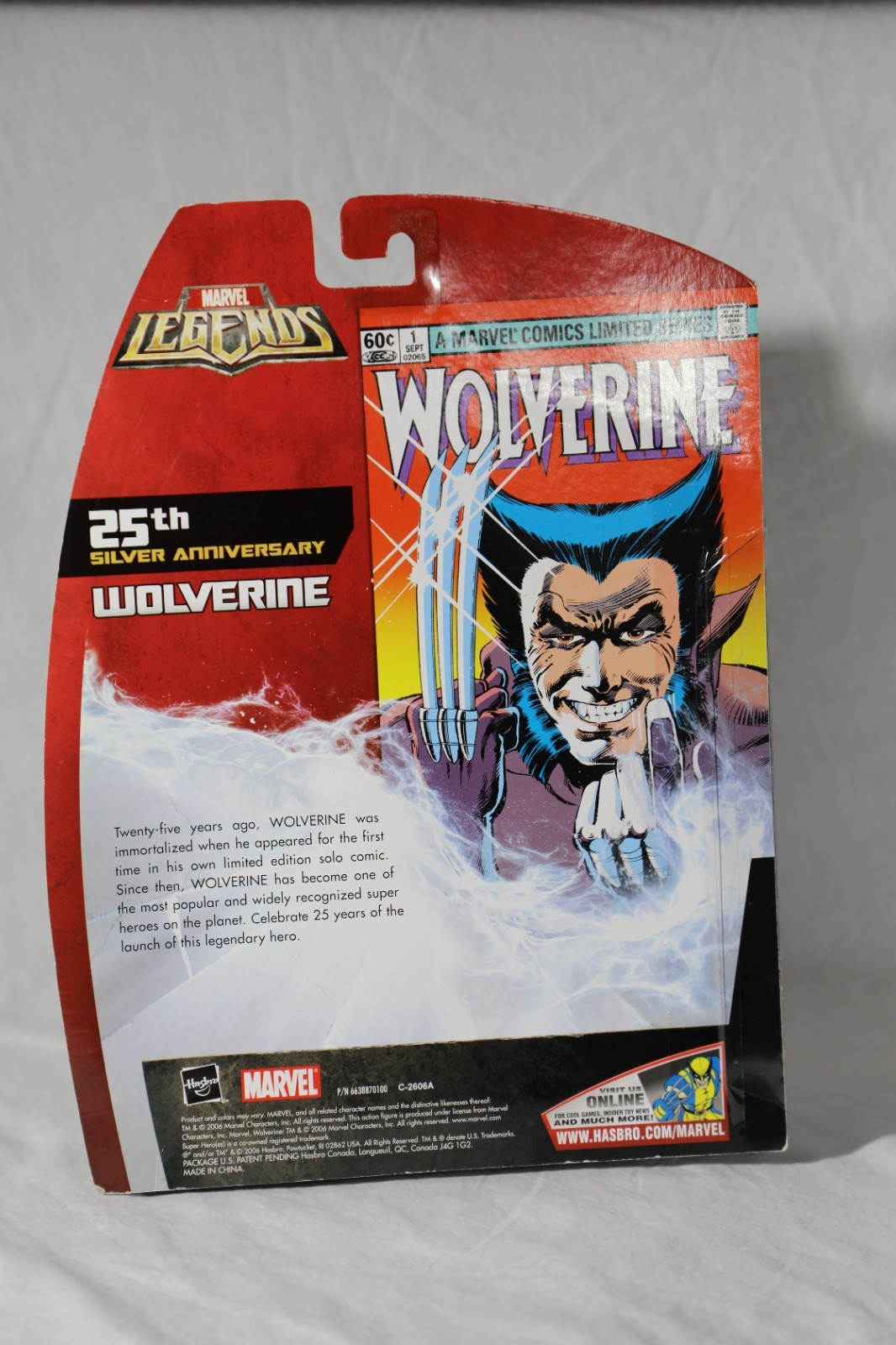 Wolverine Marvel Legends 25th Silver Anniversary – TOYSRUS Exclusive