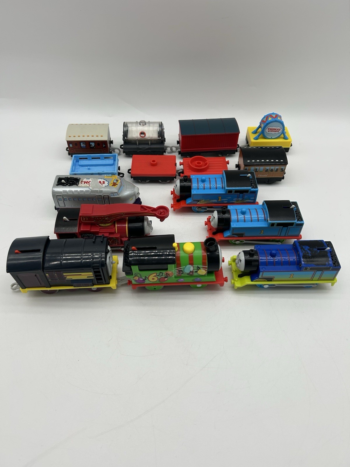 Thomas and Friends Trackmaster Motorized Harvey 2013 & Up Lot Of 15 READ!