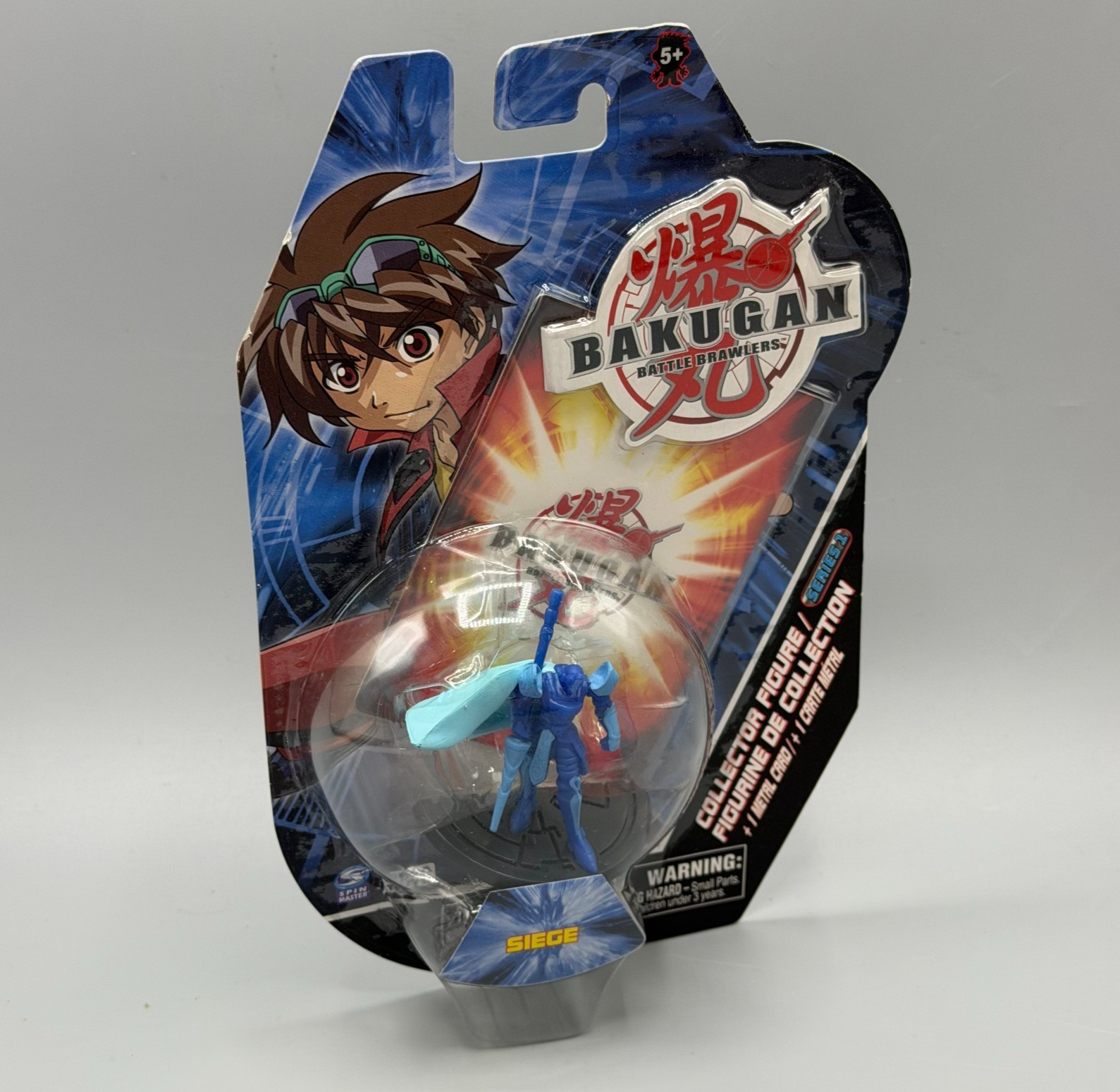 Bakugan Battle Brawlers Siege 2&Prime; Figure Series 1 Spin Master 2007 New Sealed