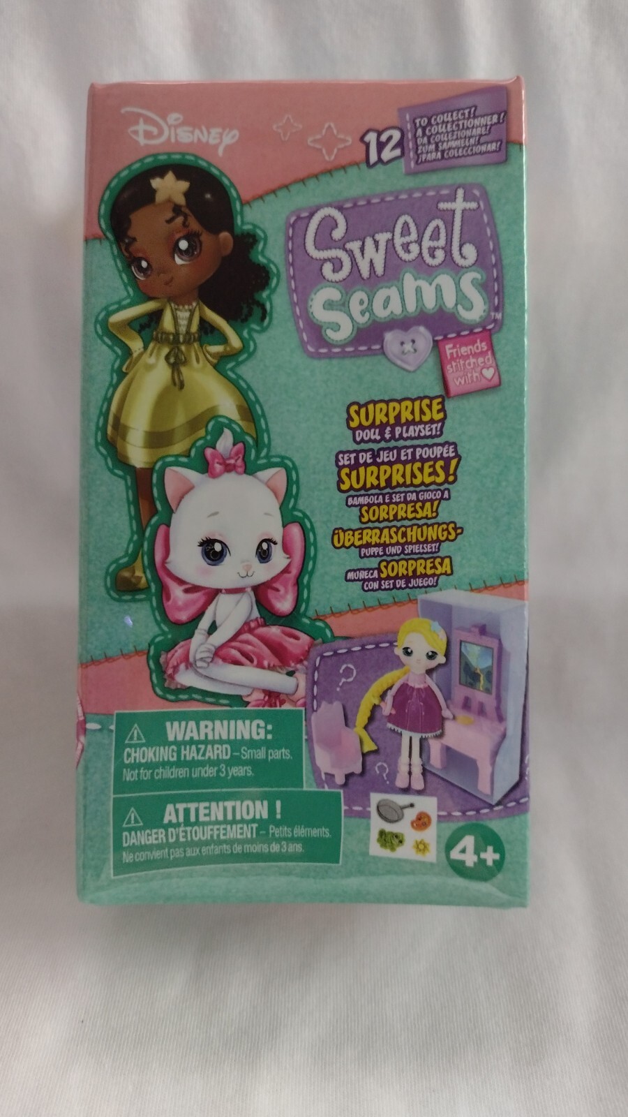 NEW Disney Moose Toys « Sweet Seams » Figure Mystery Doll & Playset