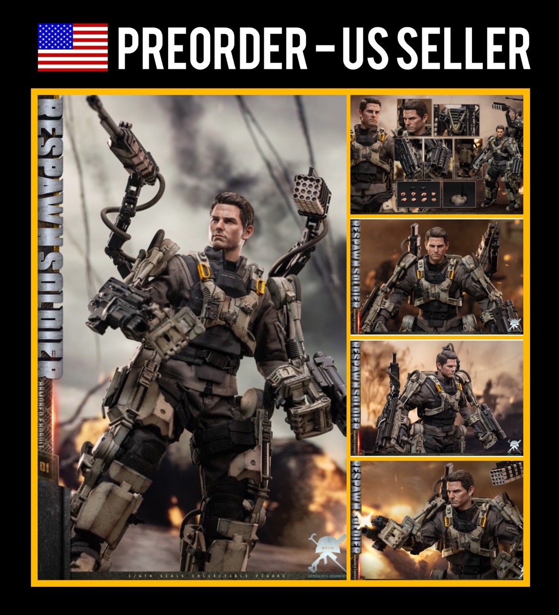 PREORDER – 1/6 Respawn Soldier General&rsquo;s Armoury GA3001 Figure – US SELLER