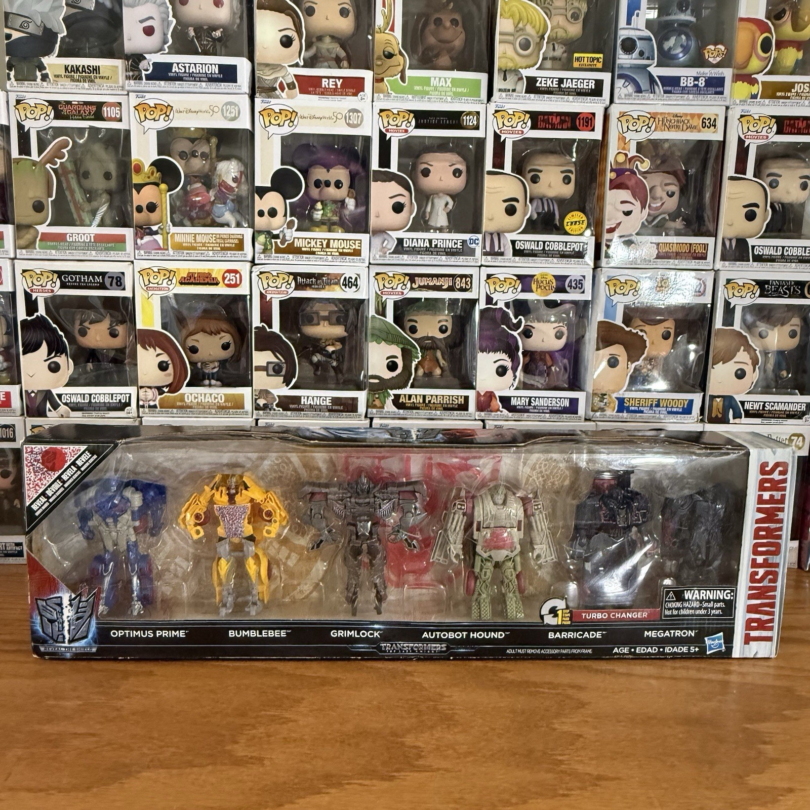 Transformers Reveal the Shield Mega 6 Pack – Optimus Bumblebee Megatron Hound