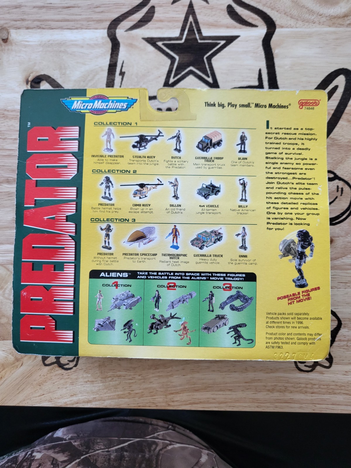 MicroMachines Predator Collection 1 Set 1996 New Sealed Galoob Vintage Brand New
