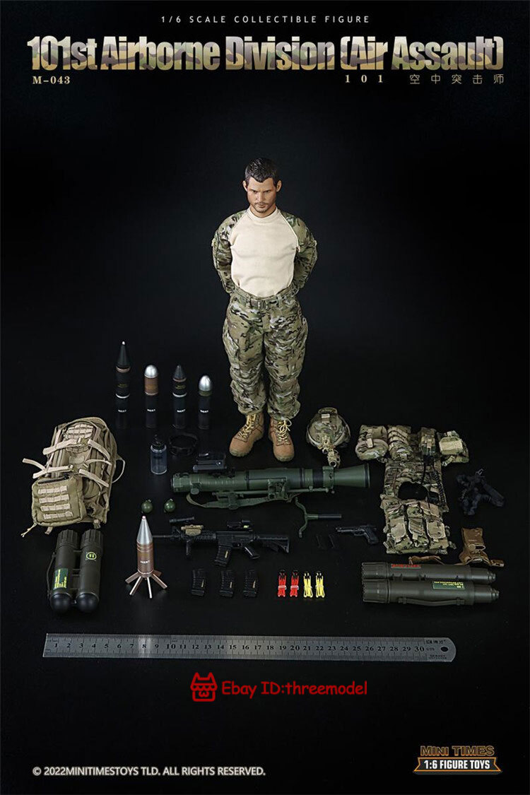 Mini Times Toys 1/6 M043 101st Airborne Division Cair Assault Figure Pre-sell