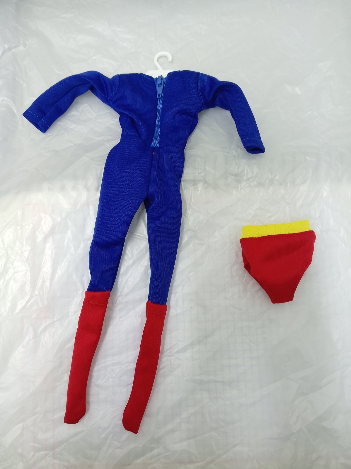 SUPERMAN CUSTOM CLOTHING Set For Ken Max Steel Hottoys Or Other 1/6 Male Dolls