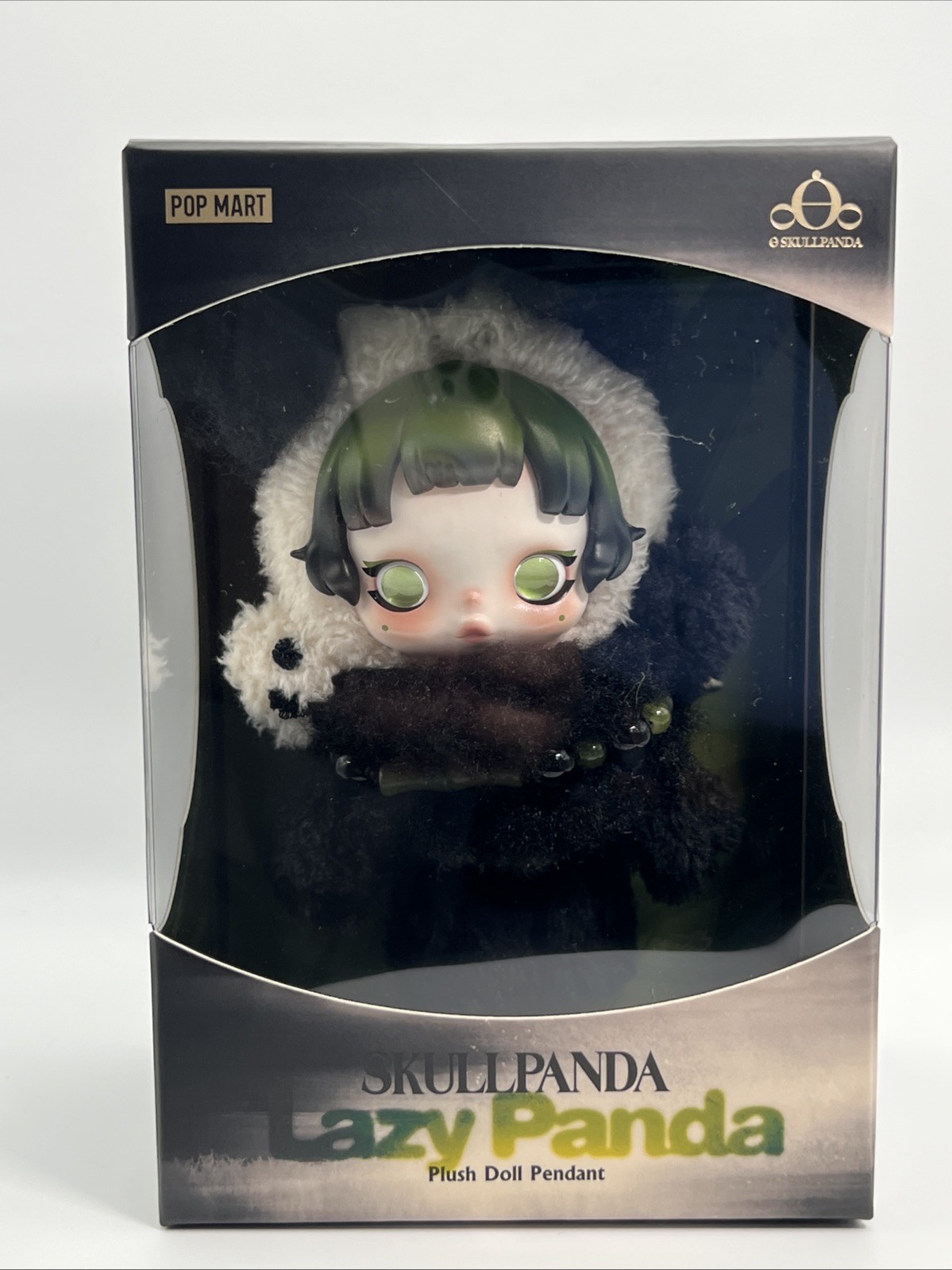 Popmart SkullPanda Lazy Panda Plush Doll Pendant Authentic Sealed US Seller