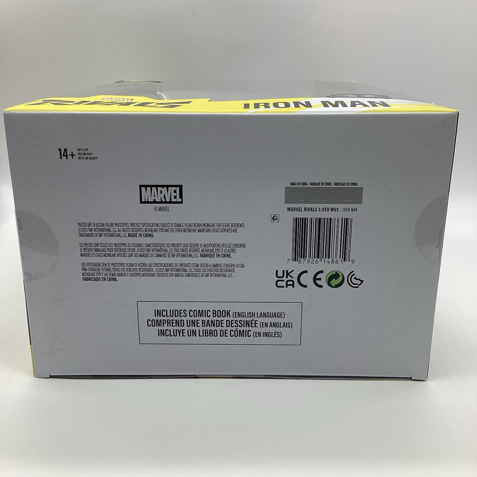 McFarlane Marvel Rivals Iron Man PLATINUM EDITION Black & Gold 1:6 Statue CHASE