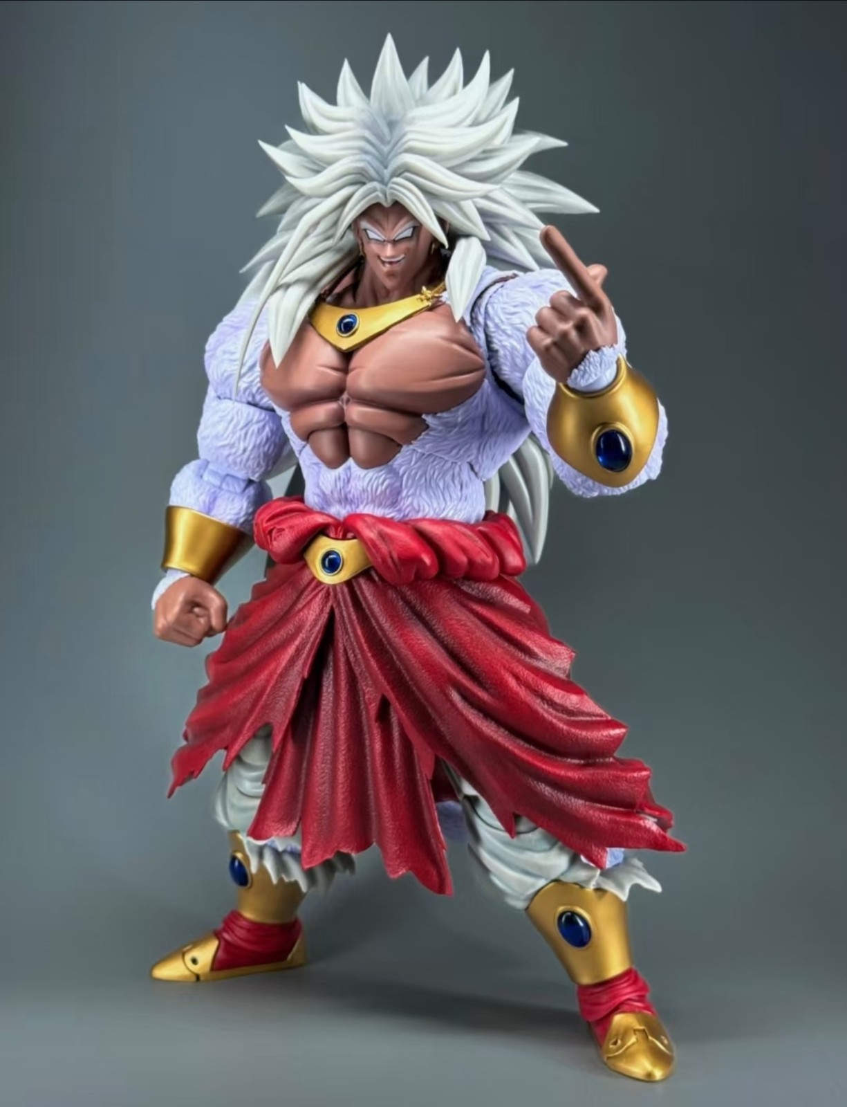 Super Saiyan 4 Broly by Beast Deities/Anime Mythos MA11L SSJ4 SKOLL Red Bolt