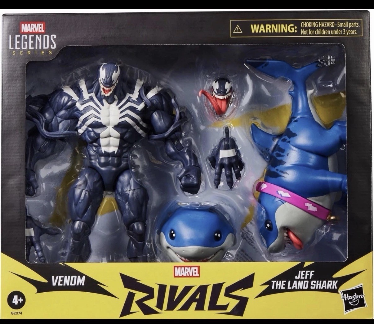 Marvel Legends New Marvel Rivals Venom And Jeff 6” Sept Presale Read Description