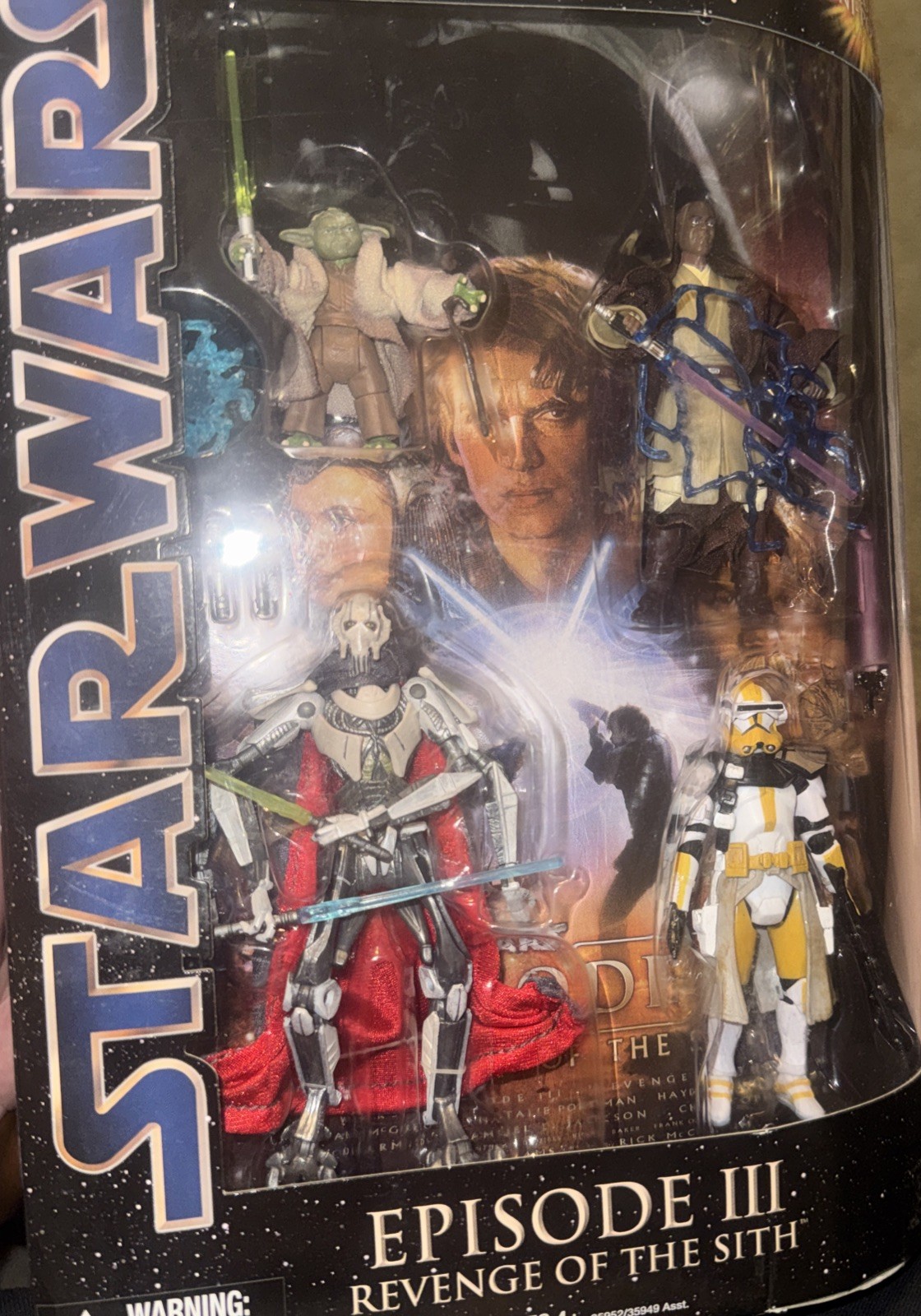 Star Wars Legacy Collection Multipacks Blu-Ray Set Episode III Action FigureS