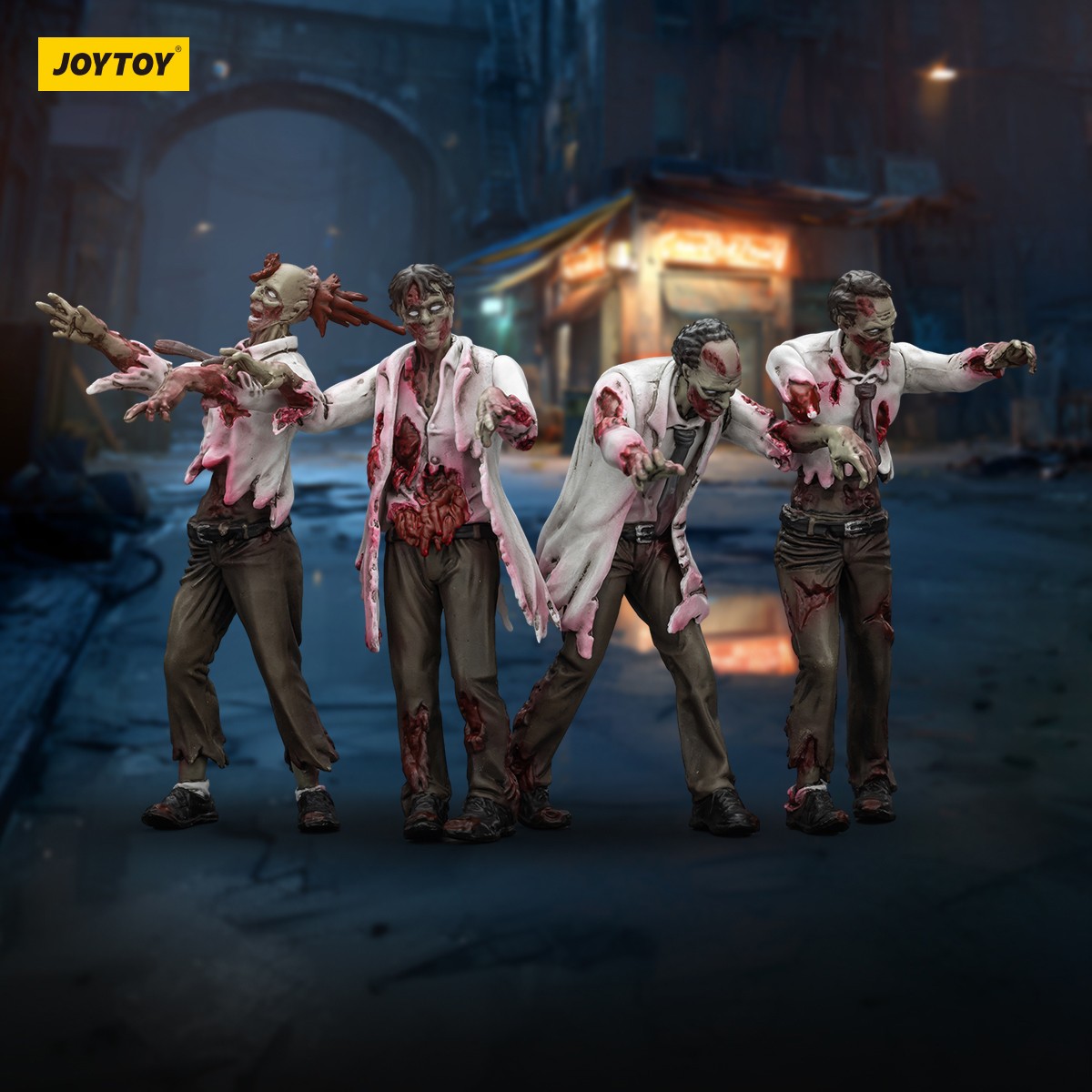 HiPlay JOYTOY 1/25 Dark Source Zombie Figure Scientists JT01604 Action Figures