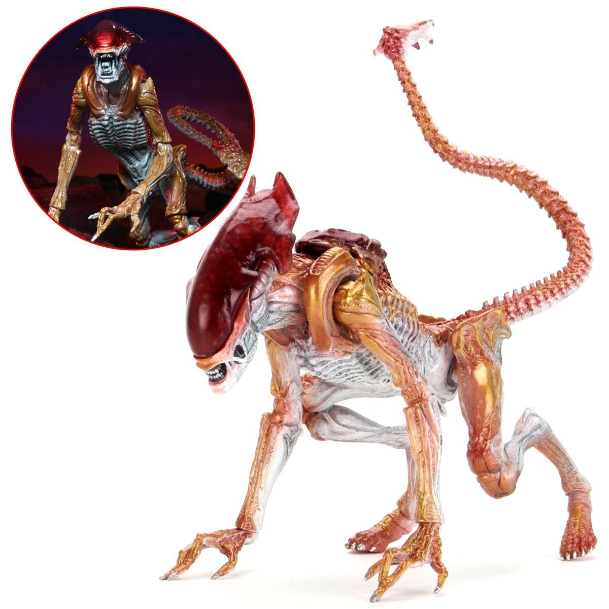 ALIEN KENNER TRIBUTE PANTHER ALIEN 7” SCALE FIGURE