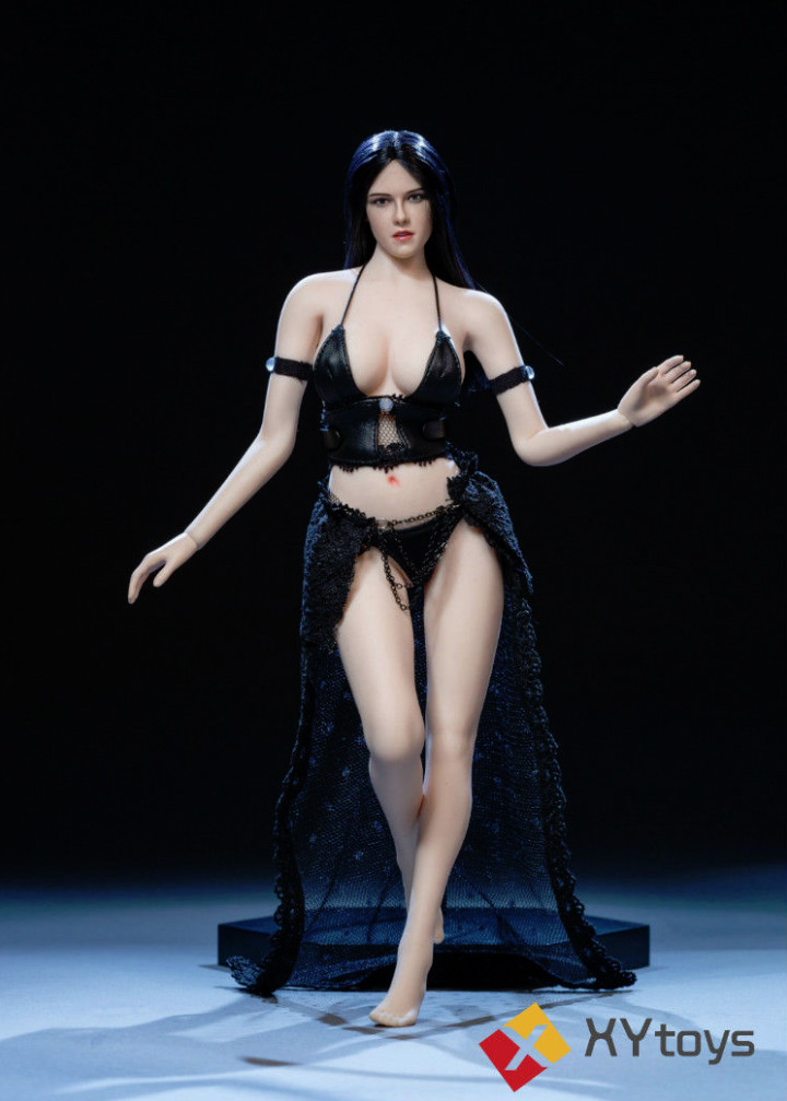 TBLEAGUE PHICEN 1/6 Seamless Body Long Black Hair Sexy Beauty Doll