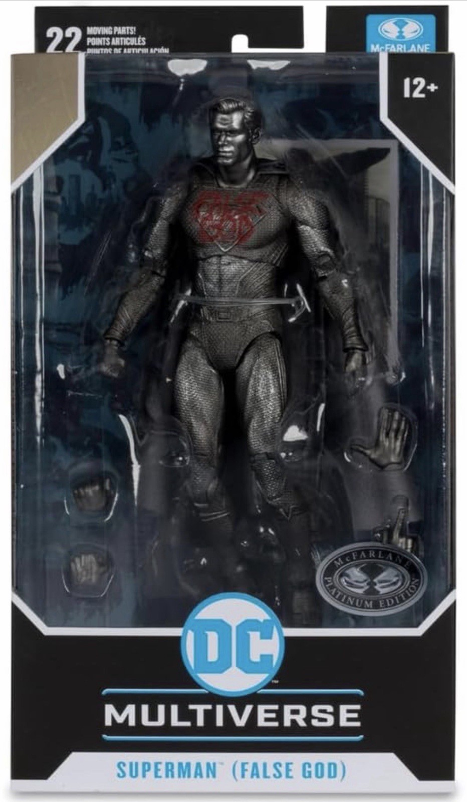 DC Multiverse Superman False God Chase Platinum Edition McFarlane Toys New