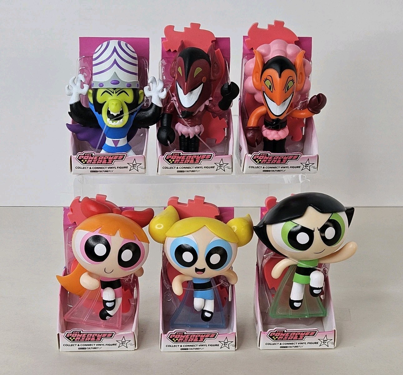 Powerpuff Girls Action Figures Set of 6 Culturefly Cartoon Network 3&Prime; Toys 2026