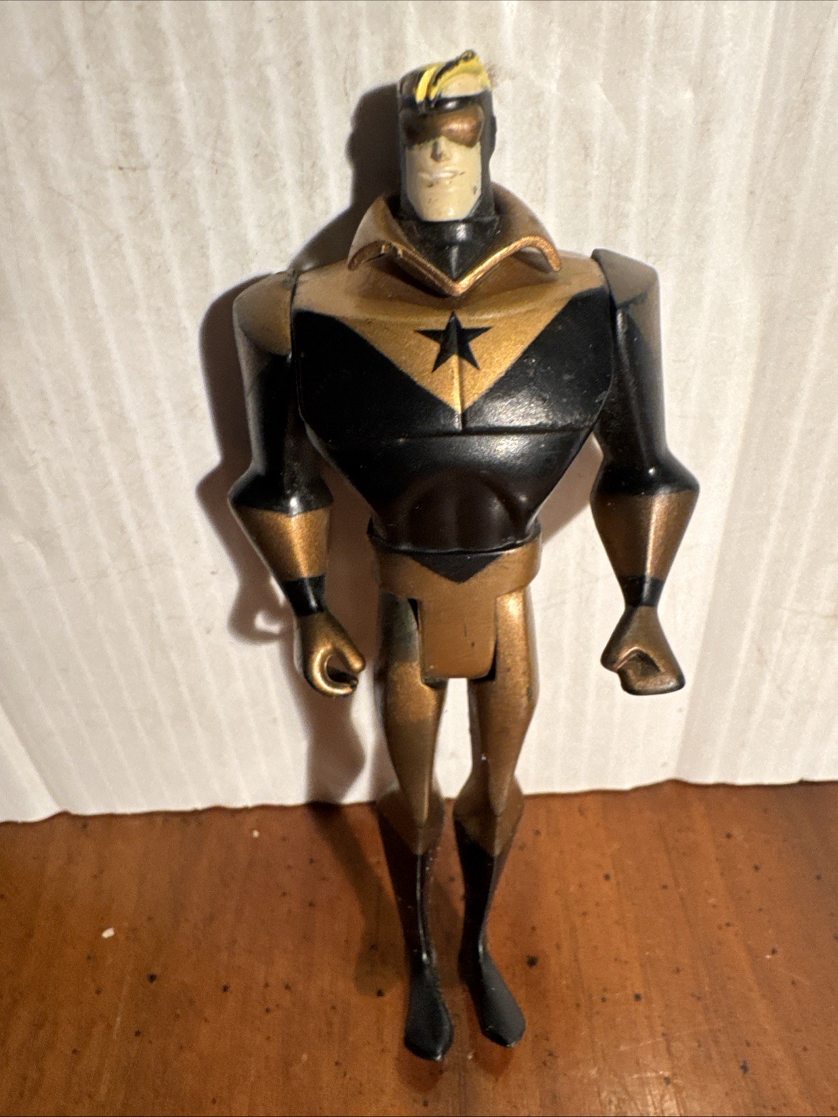 D.C. Comics Justice League Unlimited Booster Gold Mattel Action Figure 2006