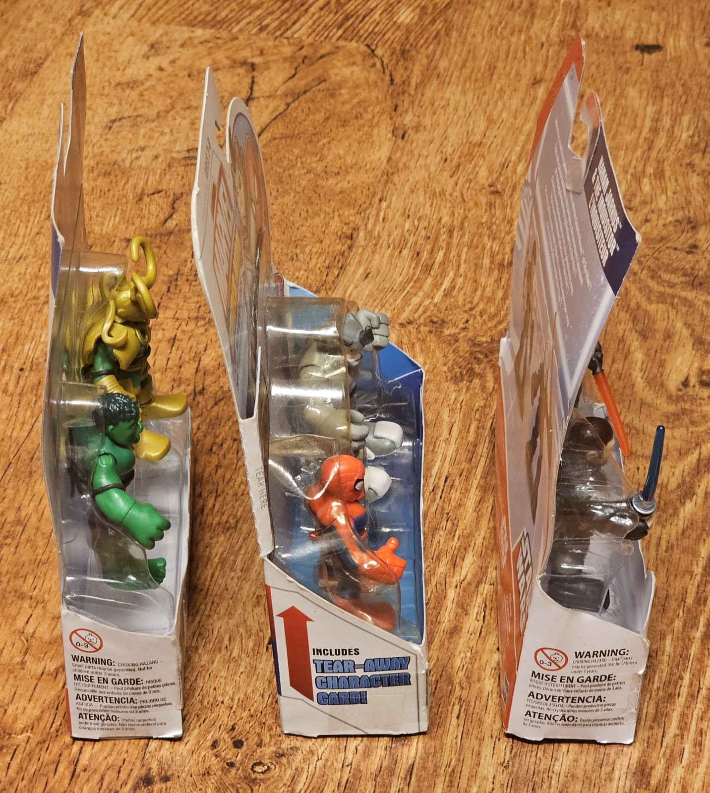 Playskool Heroes Marvel Superhero Hulk Loki Kanan Inquisitor Lot Spiderman Rhino