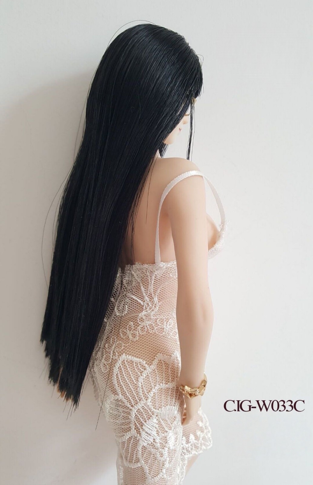1:6 CJG-W033 Perspective Lace Night Dress Model 12 » Figure Accessories