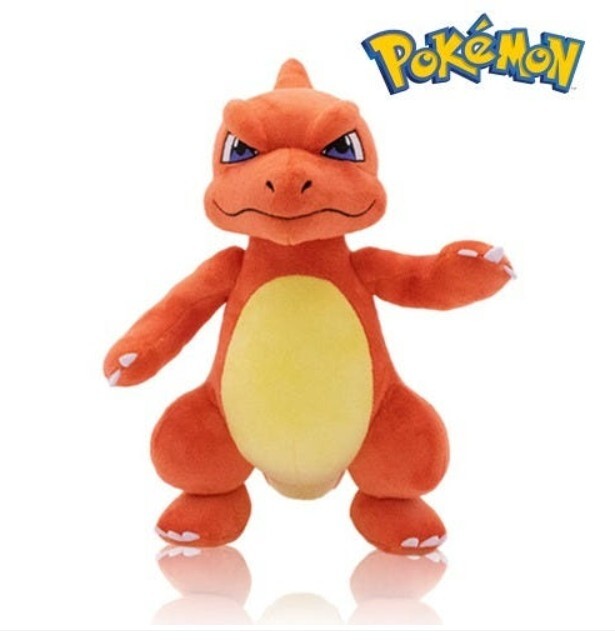 POKEMON CHARMELEON Official Plush Doll 30cm Soft Lizard Toy