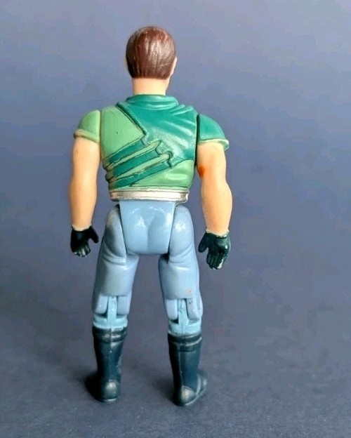 DINO RIDERS ATLAS Action Figure RARE SERIES 3 Pachyrhinosaurus Driver Tyco 1990