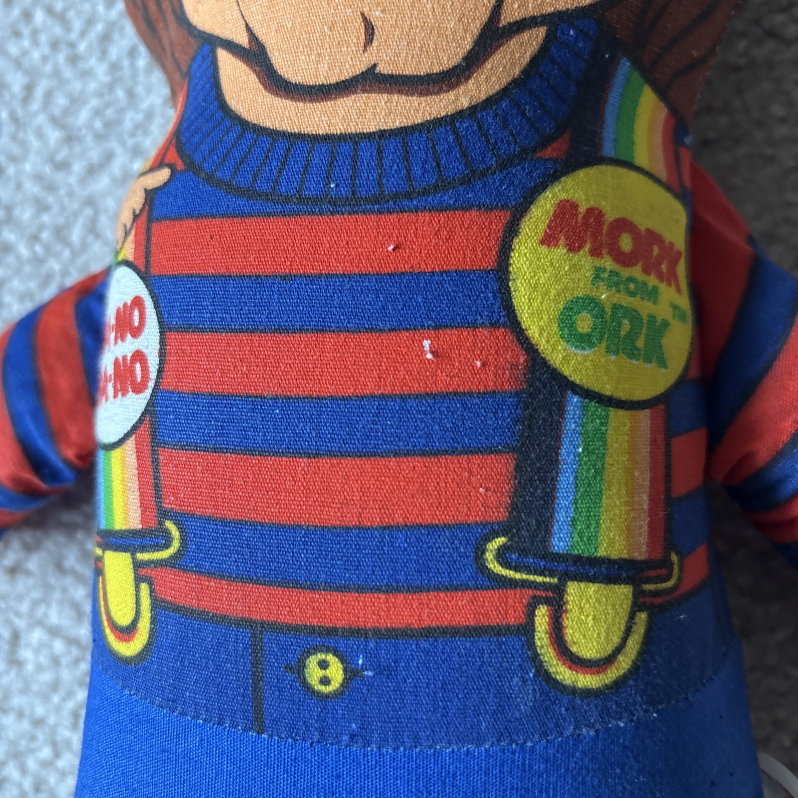 1979 Mork Talking Rag Doll – Robin Williams – Box – Mattel 1279 – Not Talking