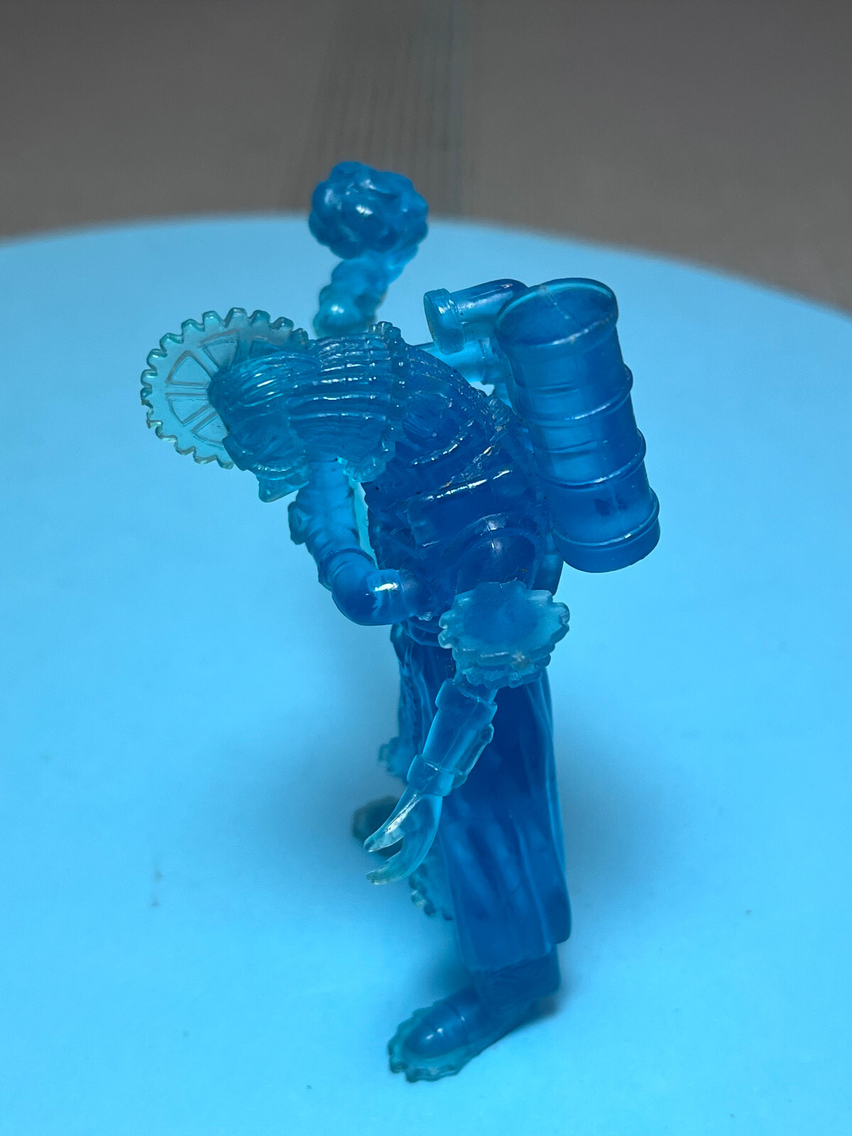 Power Rangers- 5” Transparent General Blue Figure