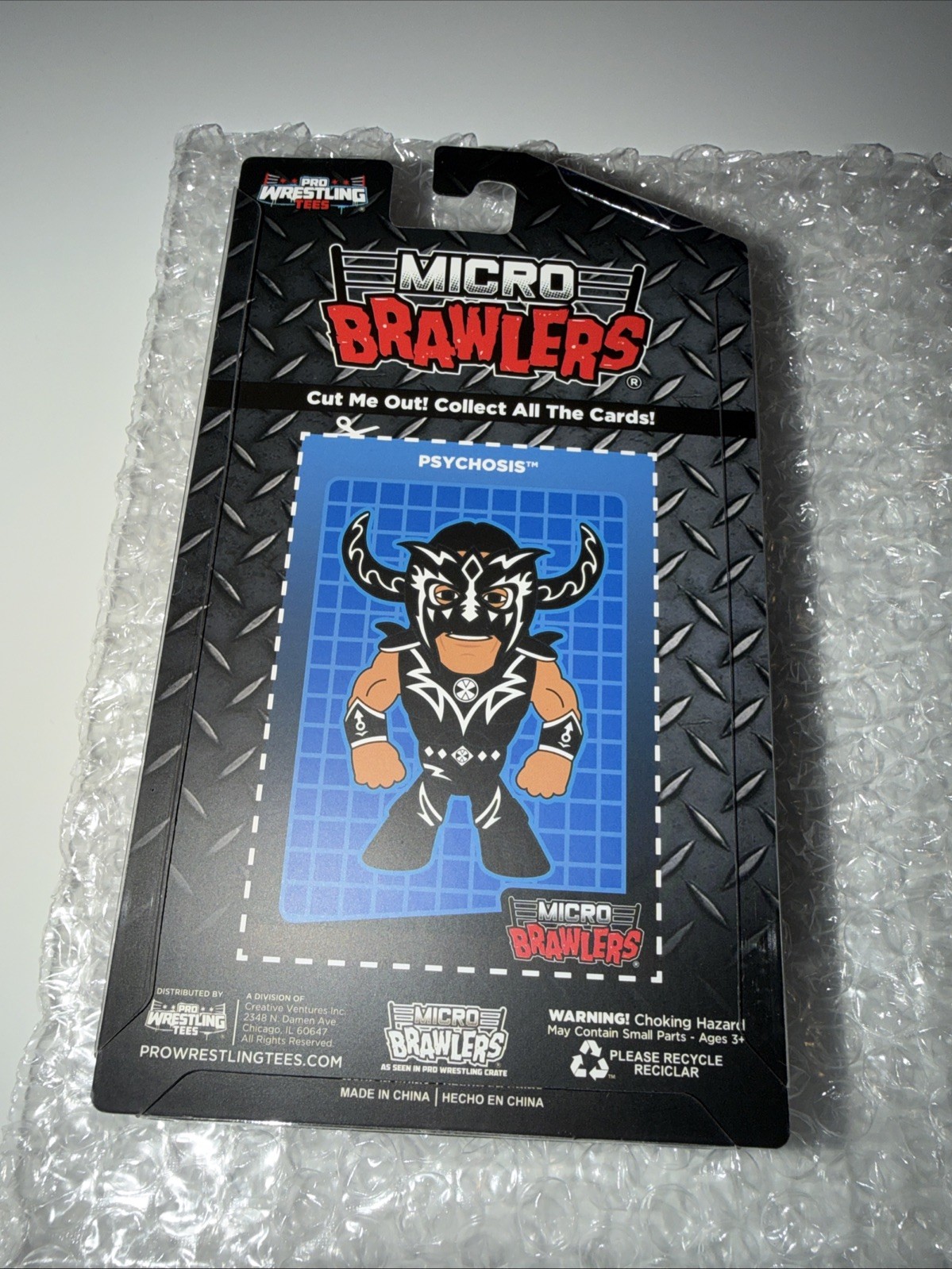Psychosis Expo Lucha Micro Brawler Limited Edition Psicosis AAA ECW WCW