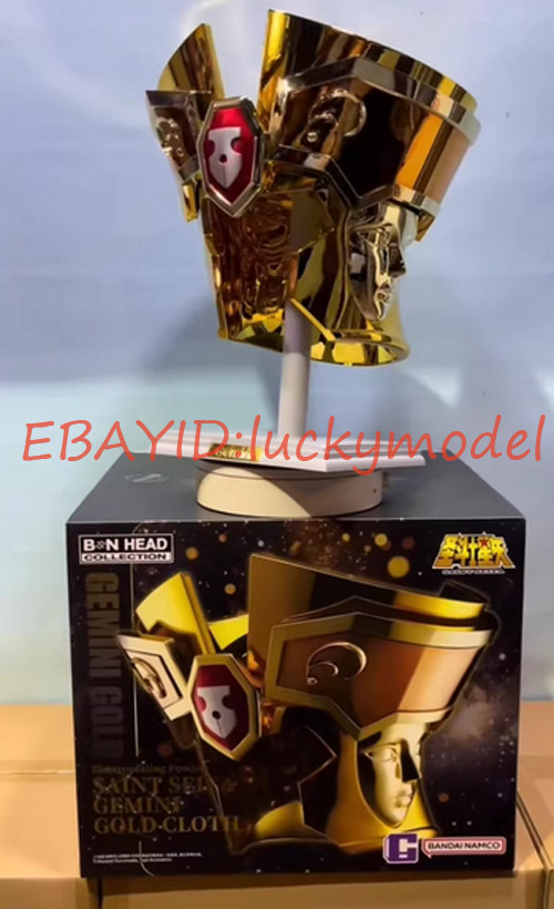Saint Seiya Gemini Gold Saint Helmet BN HEAD Collection Anime Cosplay In Stock