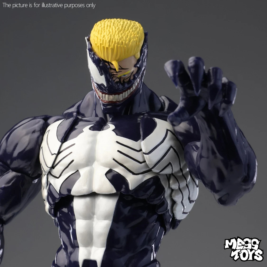Mess Toys Venom Lethal Protector Lethal Neighbor Eddie Brock 7&Prime; Action Figure