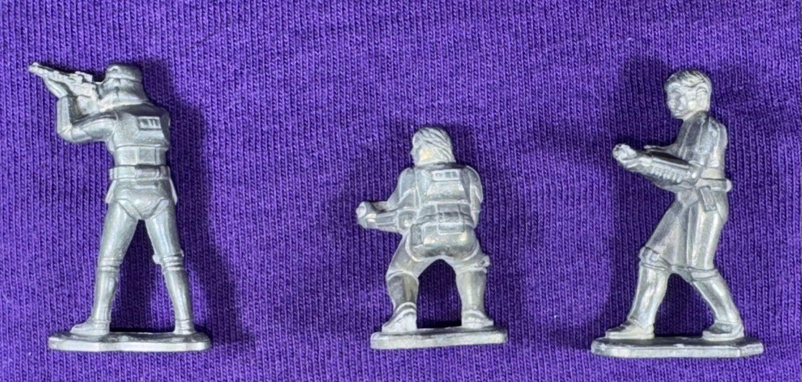 Star Wars 1982 Stormtrooper Micro Collection Lot Unpainted Die-Cast Metal Kenner