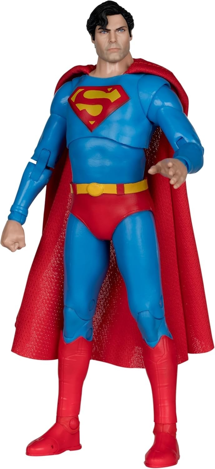 DC Multiverse 7in Superman Figure 1978 – Ultra Articulation, Display Base