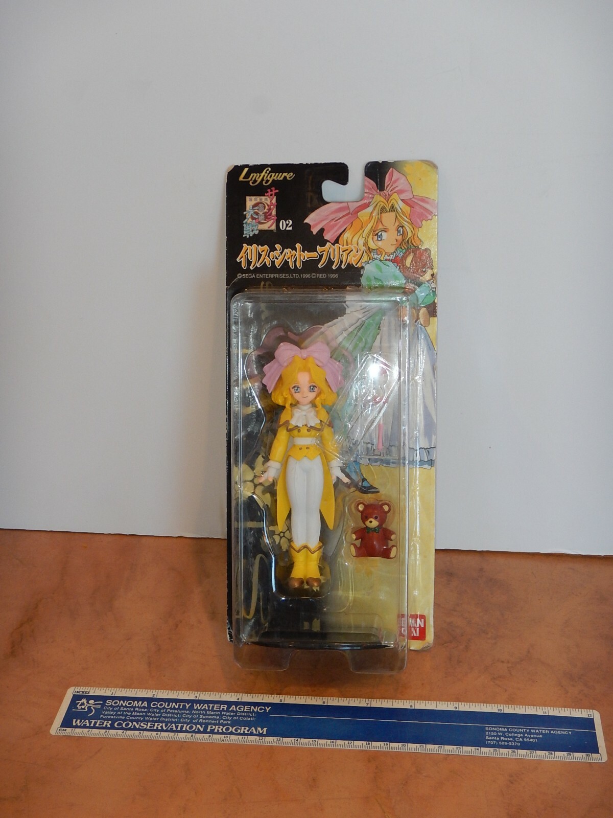 BANDAI LM FIGURE SAKURA WARS IRIS CHATEAUBRIANT LM-02 JAPAN ACTION FIGURE, NOS