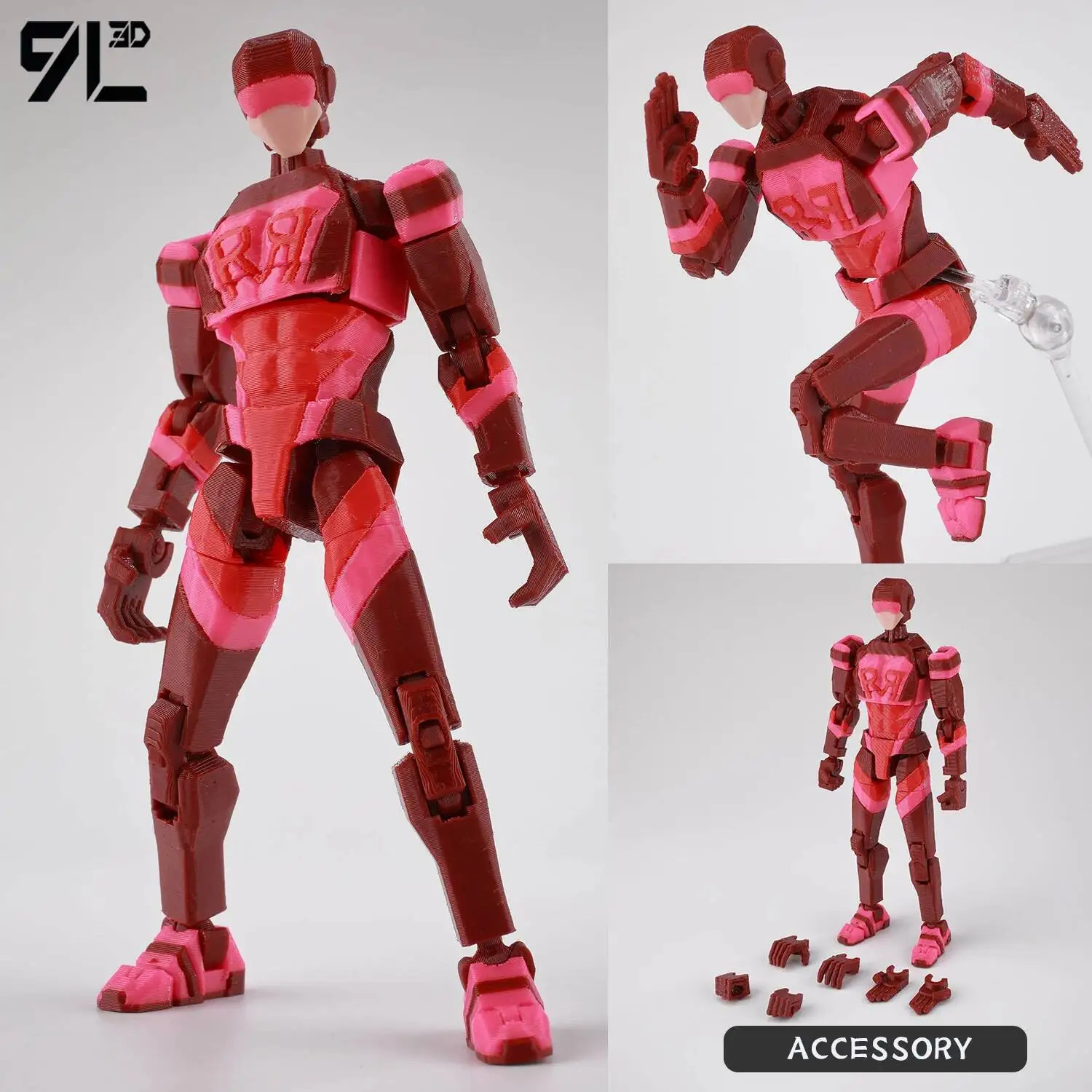 9L3D Lucky13 Invincible Tech Jacker 1/12 Action Figure T13 NEW