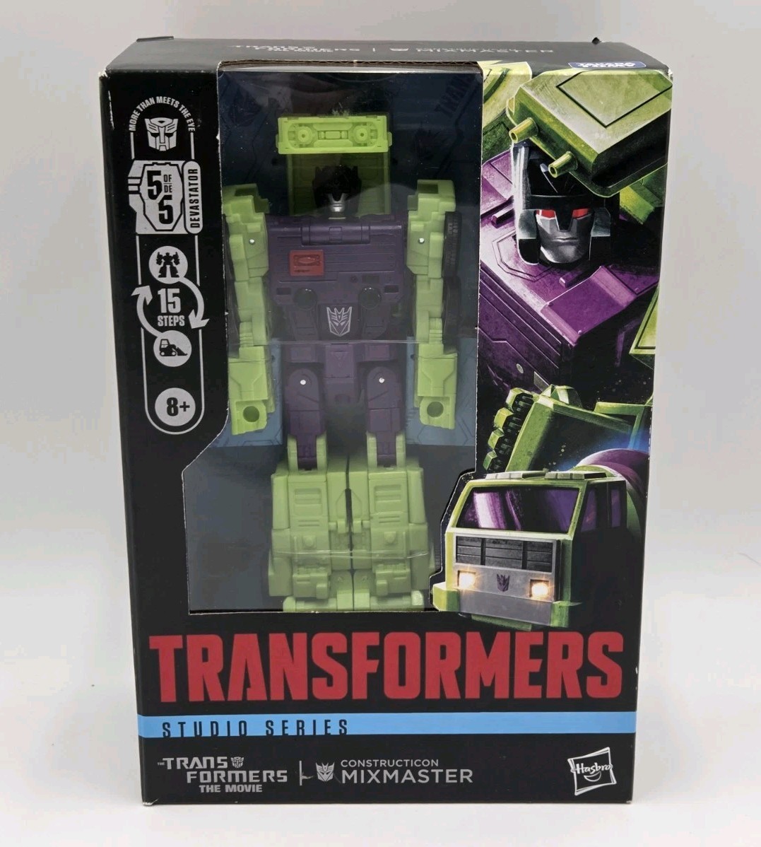 Transformer Studio Series 86 Voyager Class Constructicon Mixmaster Action Figure
