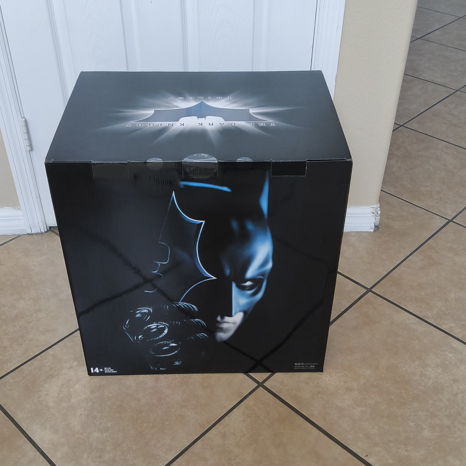 SEALED BATMAN RISE OF THE DARK KNIGHT REPLICA COWL MCFARLANE TOYS 1:1 SCALE