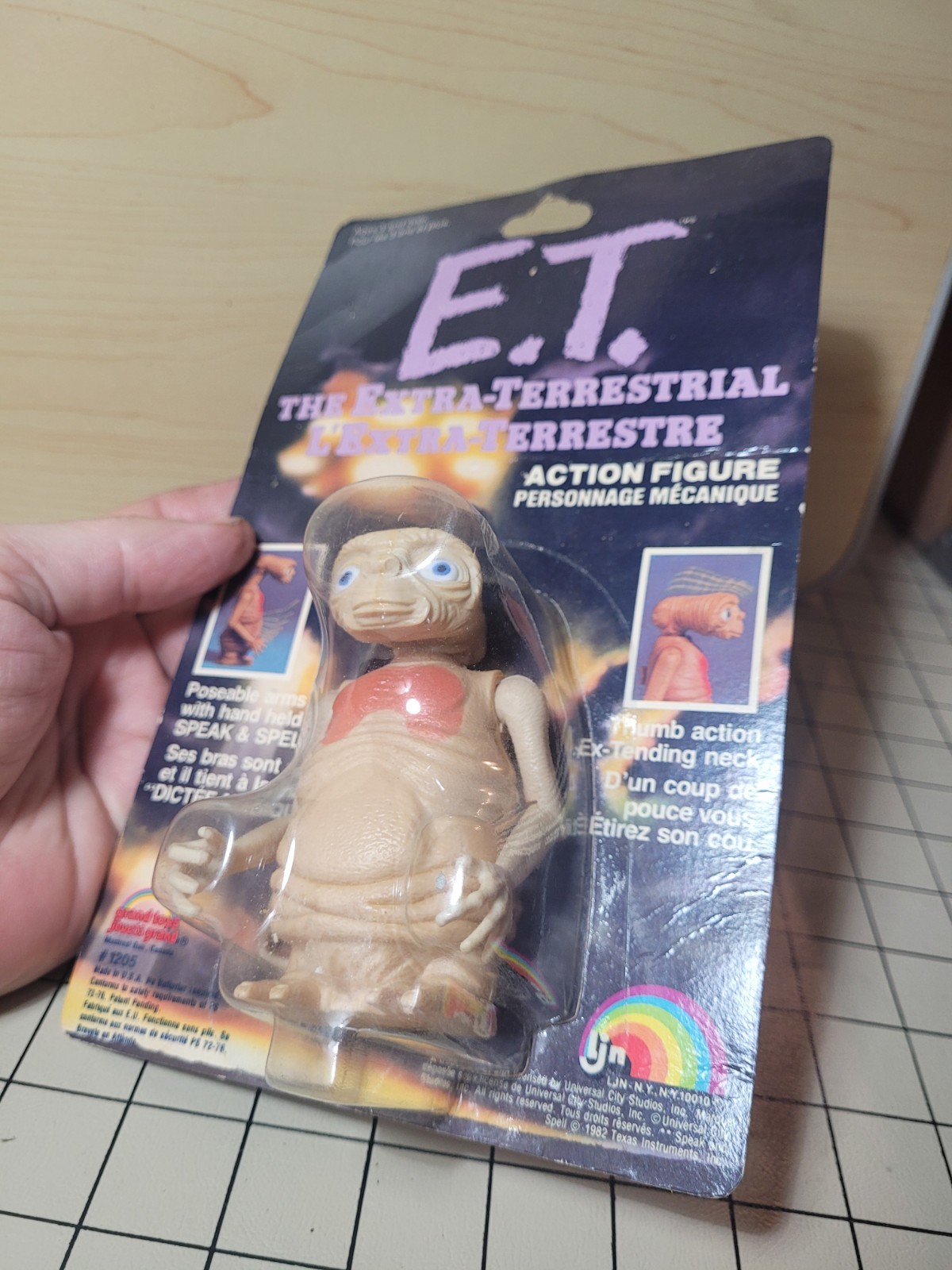 1982 E.T. « The Extra-Terrestrial » Figurine Action Figure ET (NEW IN PACKAGE)