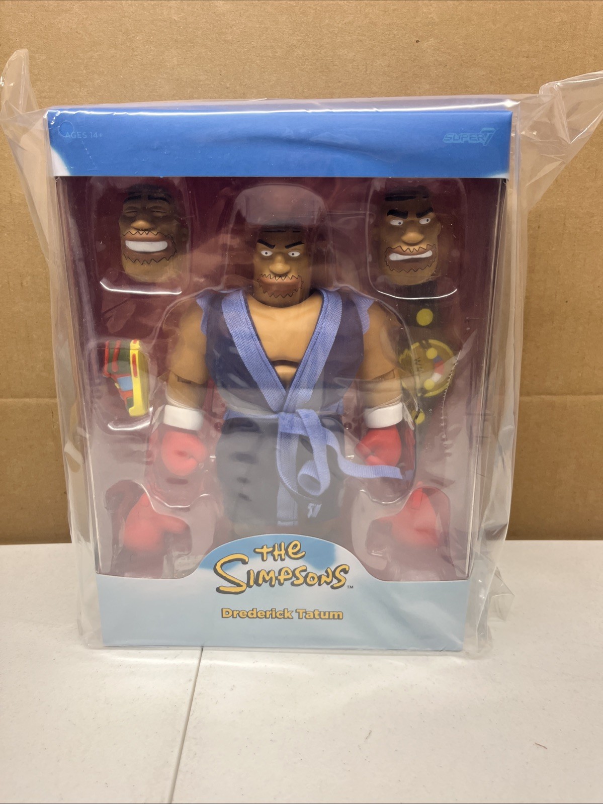 Super 7 Ultimates The Simpsons wave 4 Drederick Tatum Figure, sealed new