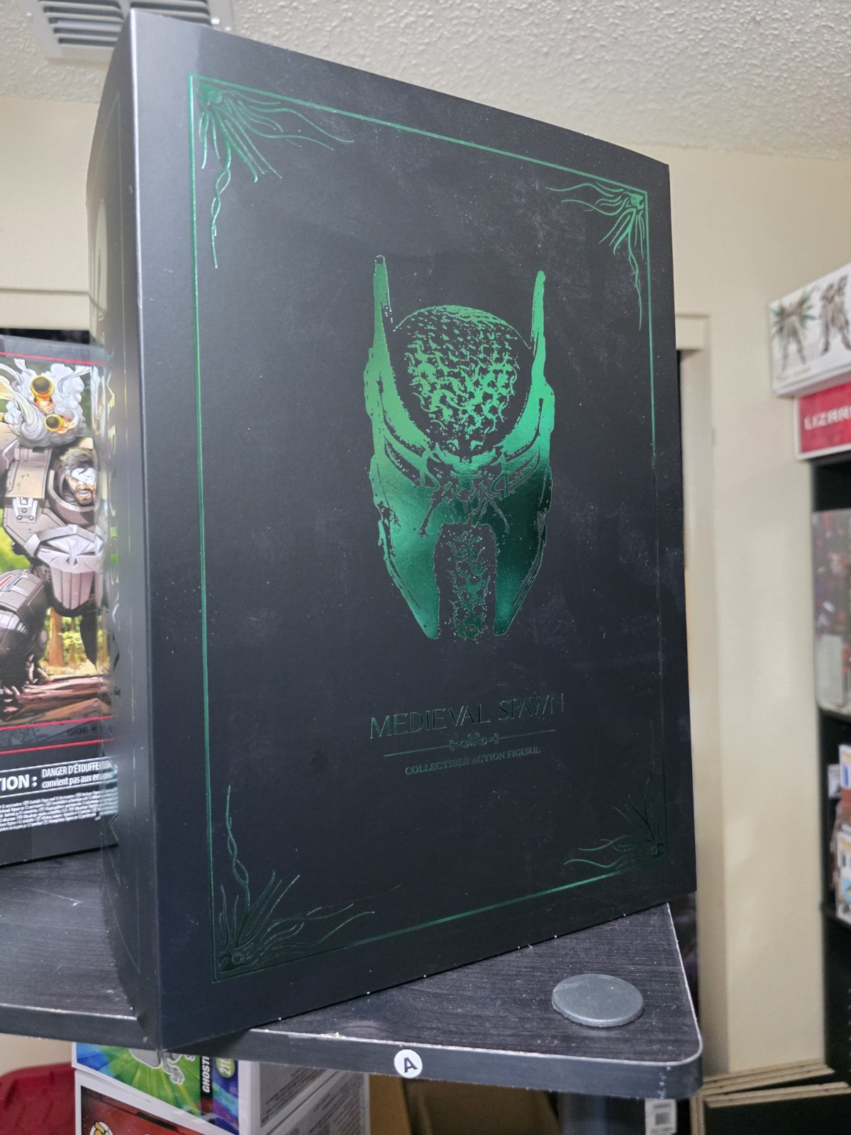 Medieval Spawn Figure Black Edition McFarlane Kickstarter