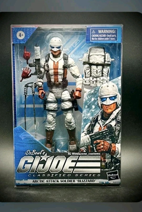 GIJOE CLASSIFIED SERIES CUSTOM « Blizzard » Collector&rsquo;s Edition
