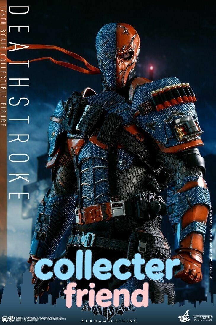 IN STOCK Hot Toys VGM30 Batman: Arkham Origins 1/6 Deathstroke Figure NEW